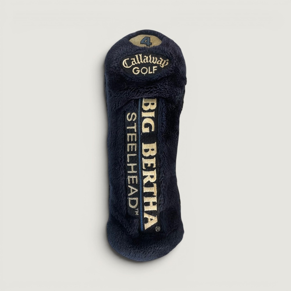 Callaway Big Bertha Steelhead 4 Wood Headcover Golf Club Cover Vintage